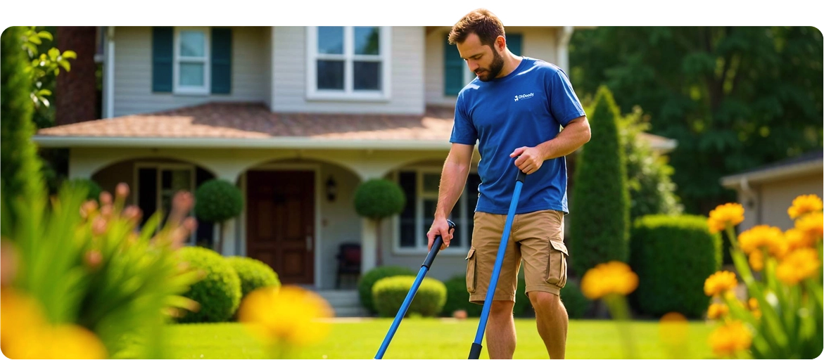 OhDoody Stuff cleaning yard